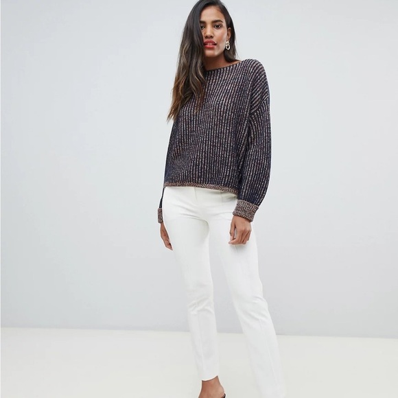 French Connection Mozart Millie Multicolor Knit Sweater - Picture 5 of 12